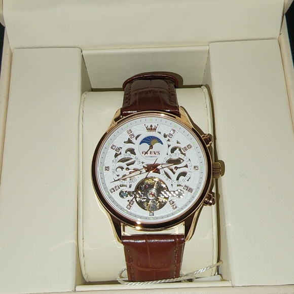 Men's Olevs Watch - Picture 2 of 4